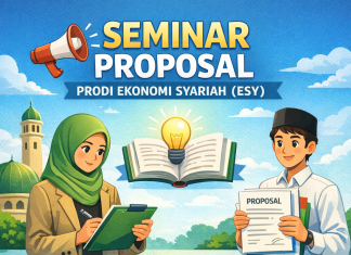 📢 PENGUMUMAN & PERSYARATAN SEMINAR PROPOSAL PRODI EKONOMI SYARIAH (ESY) 📢